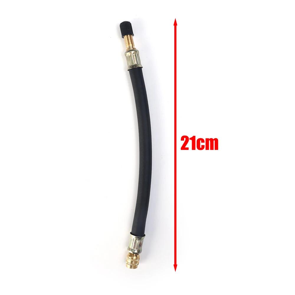 10/15/21cm Car Tyre Valve Inflatable Rubber Hose Valve Stems Extensions Tube Adapter Flexible Rubber Auto Repair Accessories