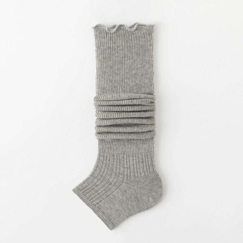 Sweet Mid-tube Stocking INS Lolita Boots Cover Comfortable Solid Color Foot Cover Student