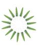20 Pcs Artificial Shrubs Leaves Artificial  Persian Leaves Faux Shrubs Greenery Fake Plant for Home Garden Office Verandah Wedding Decor