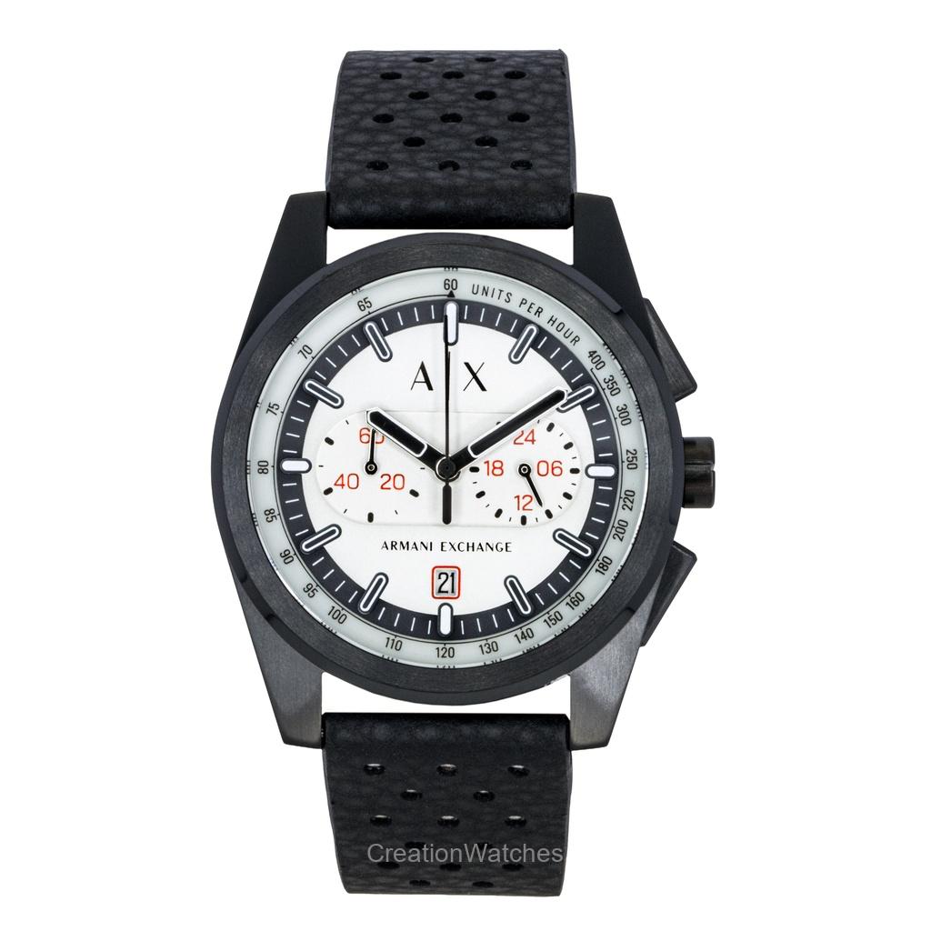 

Мужские часы Armani Exchange Хронограф, ремешок из каучука, серый циферблат, кварцевые, AX2865 серый