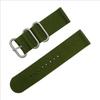 18mm20mm22mm24mm Nylon Woven Canvas NATO Watchband Strap Fine Steel Needle Buckle Universal Bracelet for SEIKO IWC Citizen 2028