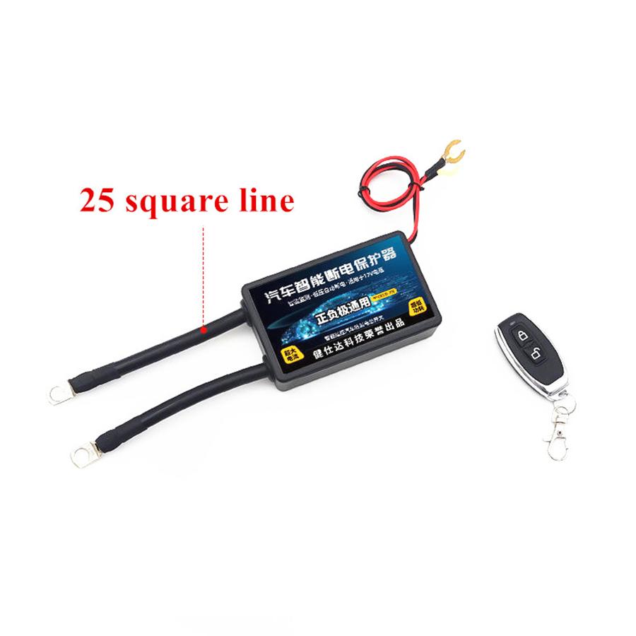 12V Wireless Remote Cut Off Car Battery Disconnect  Isolator Master Switch 1800A