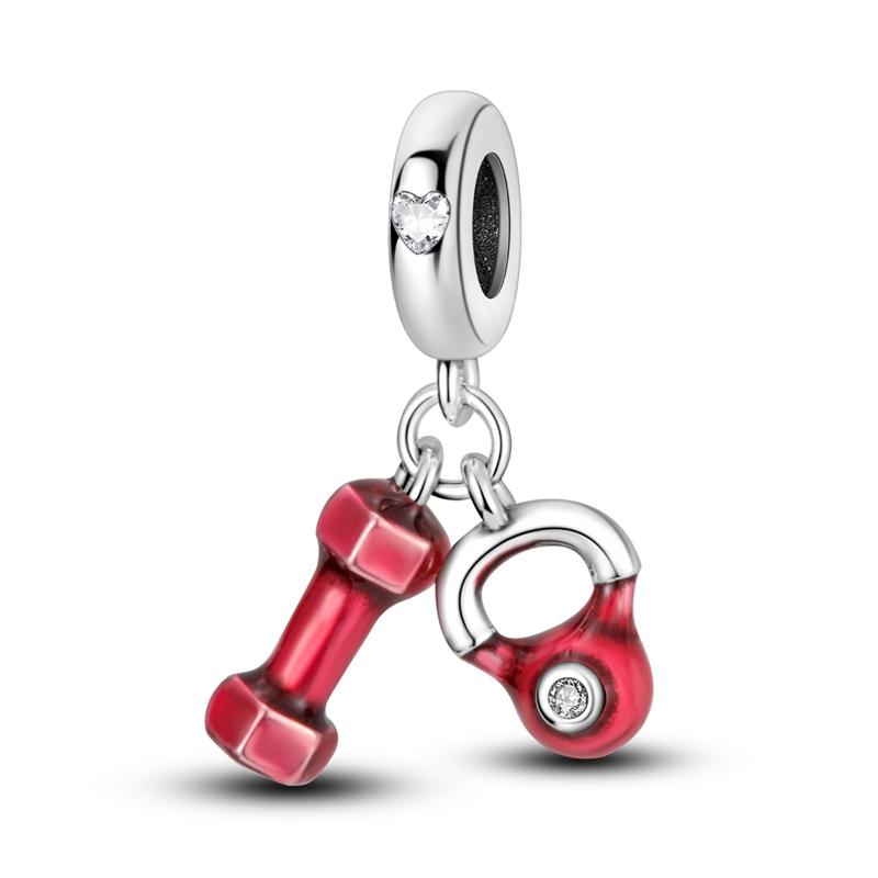 New In Copper Red Series Charm Pendant Bead Fit Original Bracelet Necklace Jewelry For Women Diy Fashion Gift