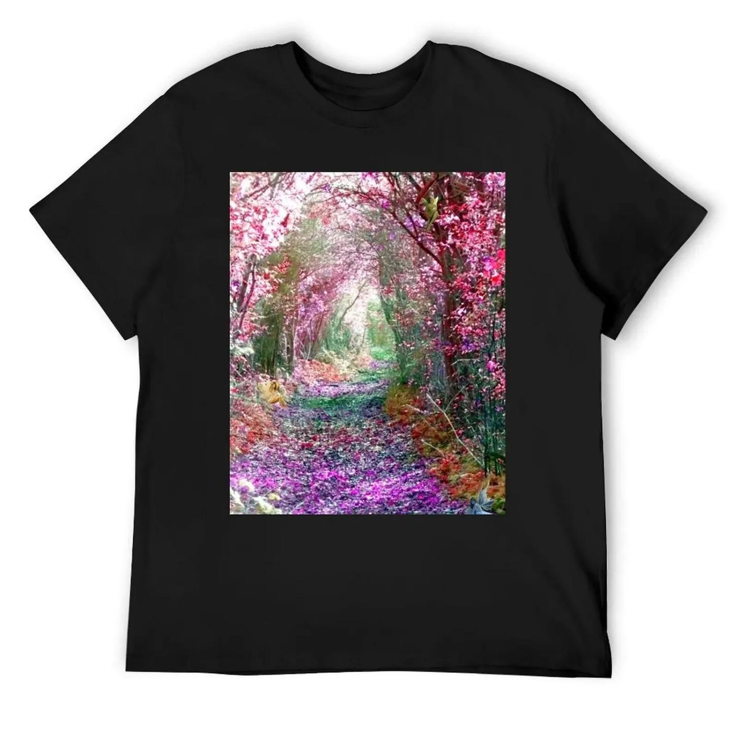 Secret Garden - Home of the Fairies T-Shirt sports fans Louboutins summer tops oversize t-shirts man vintage t shirt men S чёрный
