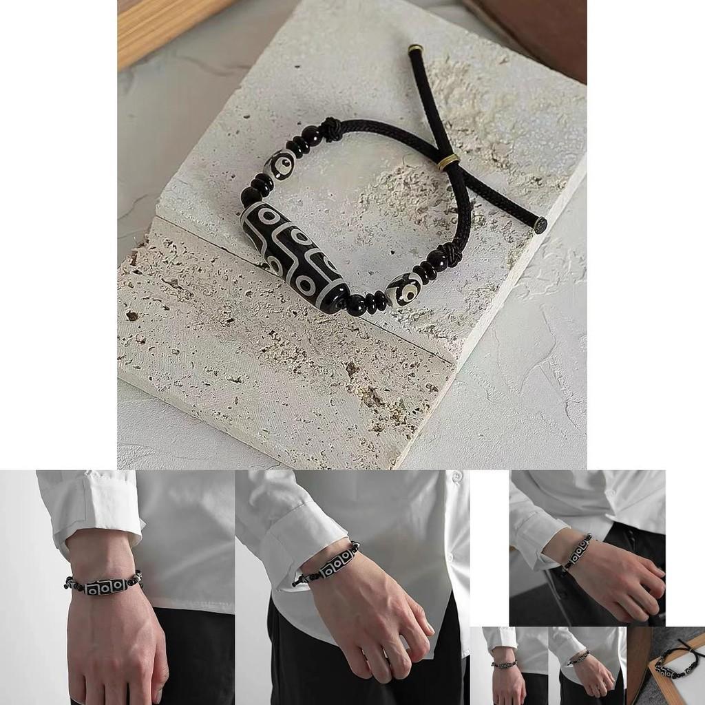 Nationaler Stil Keramik Dzi Perlen Armband Unisex Schmuck Für Sommer 2024