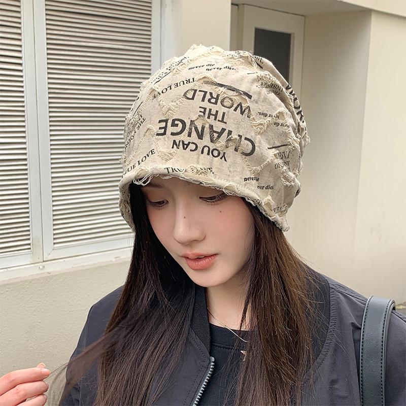 Hip Hop Beanies Hats For Men Women Spring Summer Thin Unisex Streetwear Loose Style Hats