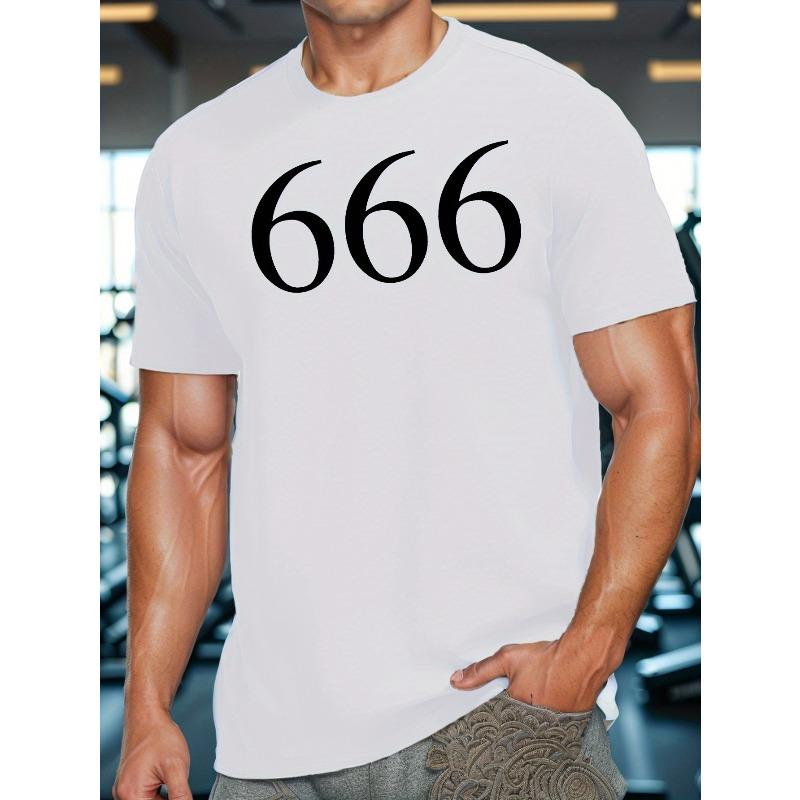 

European sizes Men s Casual & Sporty Short Sleeve T-Shirt - Breathable Polyester, Geometric Print, Perfect for Summer Outings 4XL білий