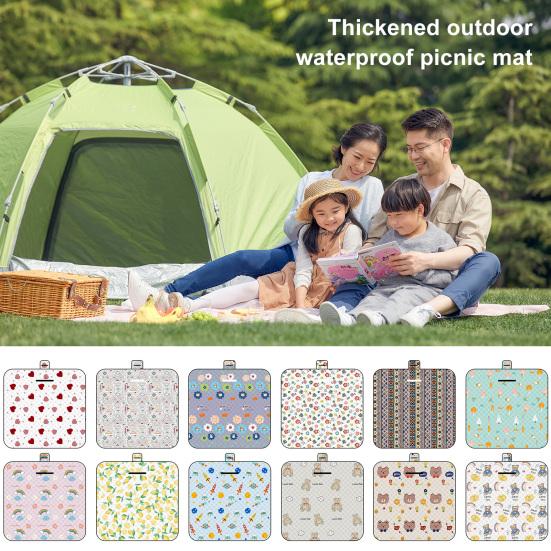 

Коврик для пикника водонепроницаемый теплоизоляционный антипригарный складной утолщенный влагостойкий ультразвуковой коврик для кемпинга для пикника товары для улицы
