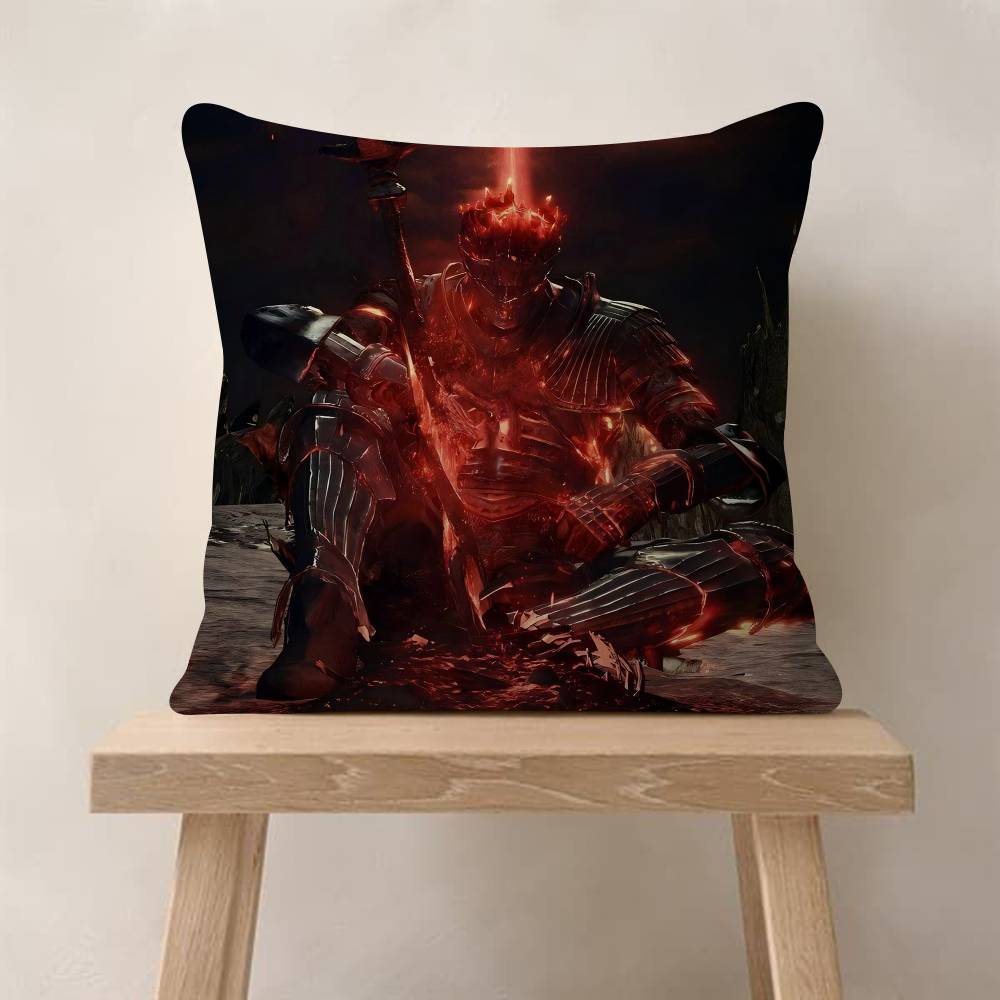 Classic Game DDark Souls 3 Personalized Pillow Dust Cover Bedroom Kids Party Decoration Pillowcase Birthday Children Gift