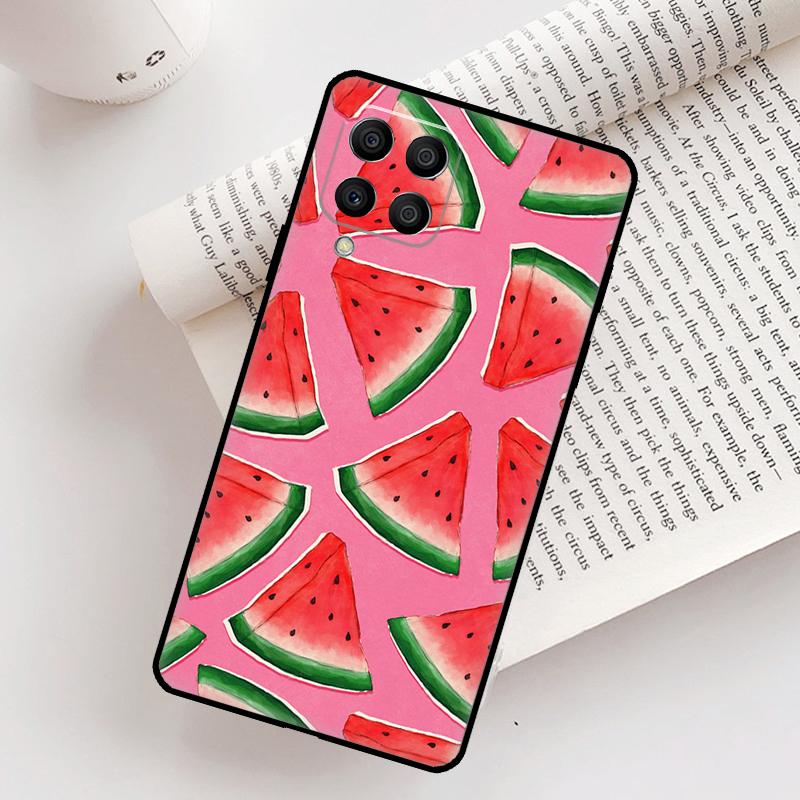 Cute Summer Fruit Watermelon Case For Samsung Galaxy M31 M11 M14 M34 M54 M12 M32 M52 M15 M13 M06 M16 M36 M56 M53 M35 M55