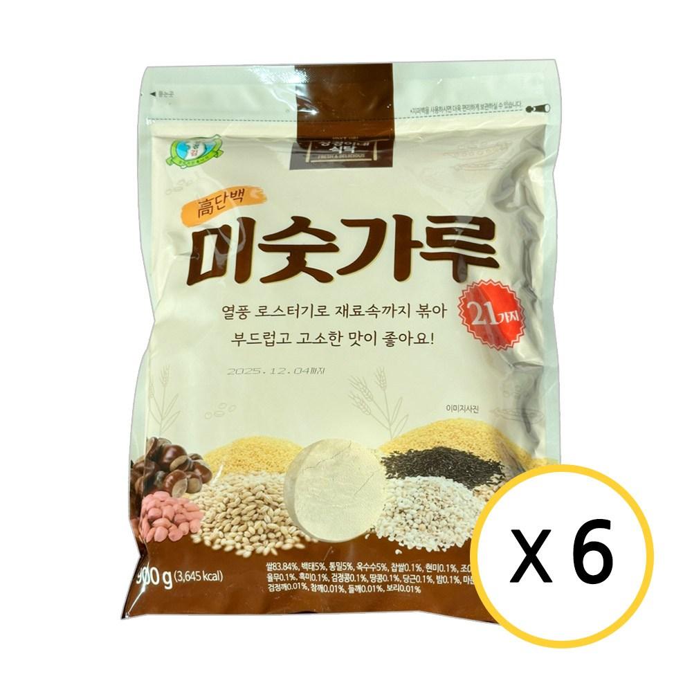 Seonggyeong Foods Seonggyeong's Table Misugaru 900g 6 pcs Ingredients: may be subject to change at the manufacturer’s | 900g 6 pcs