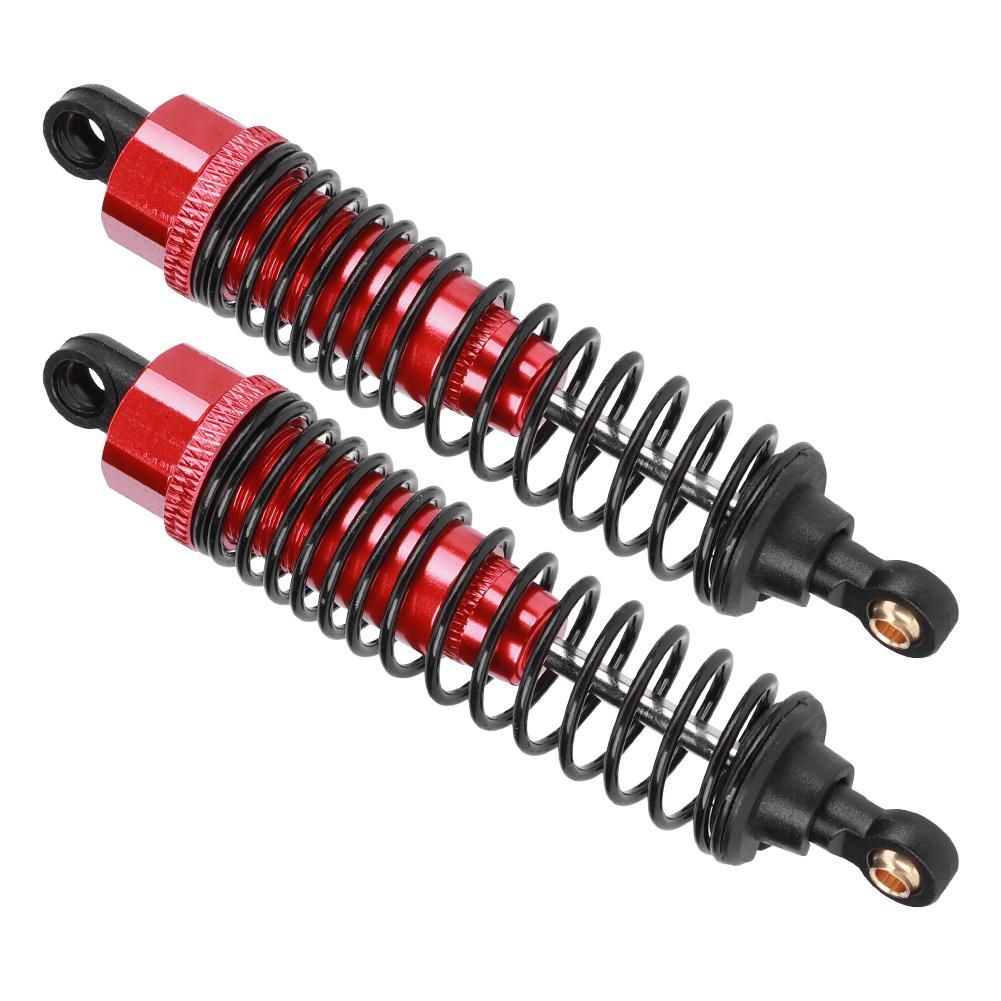 2pcs 110 Metal Shock Struts Damper Fit for HSP RC Car Model Part Accessory Red100MM