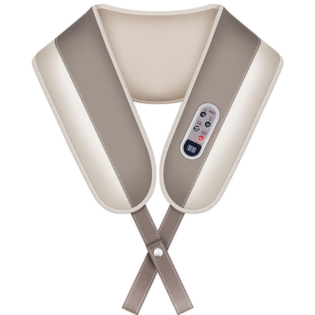 

Multi-functional Neck and Shoulder Massager: Cervical Vertebra, Waist, Full Body Percussion with Music Regular