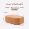Octagonal Cork Yoga Brick