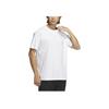 Adidas Casual Pullover Sports T-Shirt Men Tops White IX4273