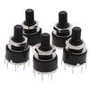 Sr16Mm Rotační přepínač 2 póly 3 4 polohy 1 pól 5 6 8 poloh Osový pásmový přepínač