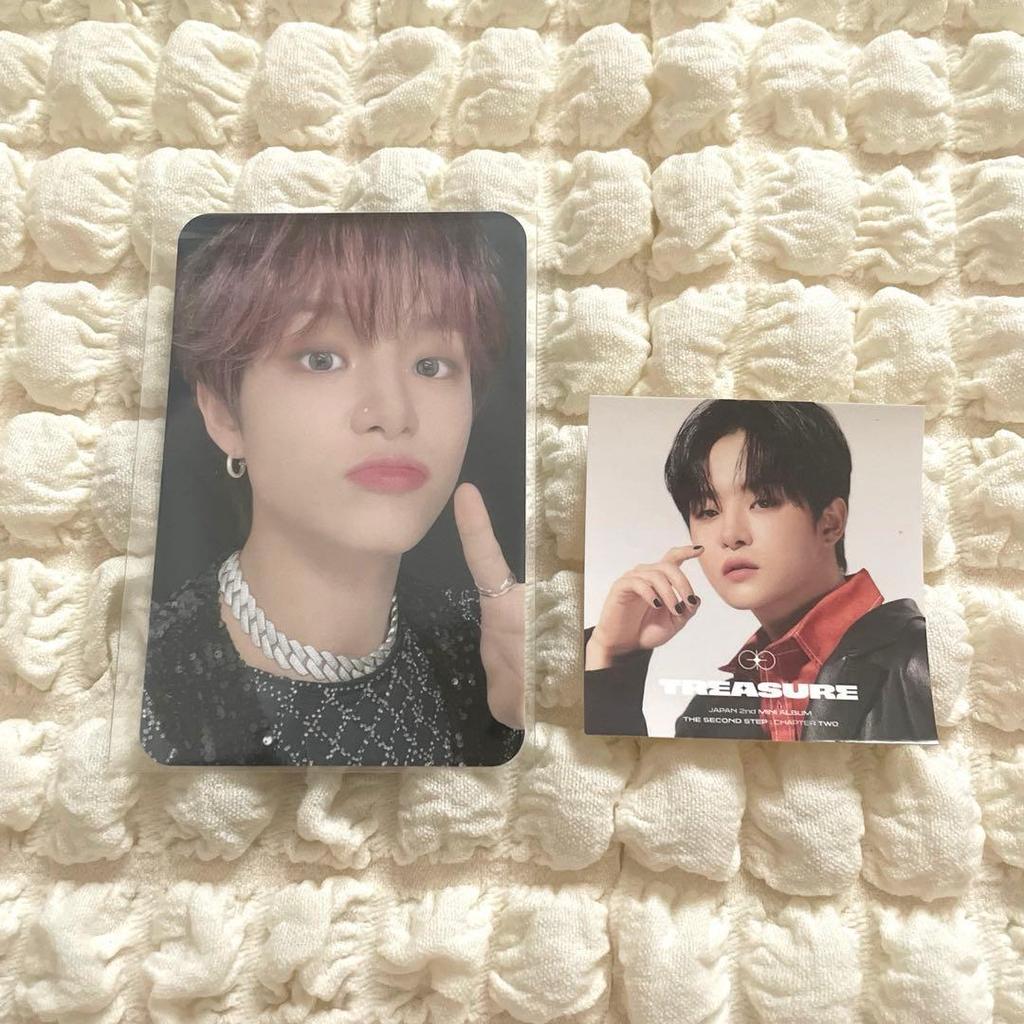 [USED] Treasure REBOOT First Blu-ray Jihoon trading card