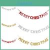 High Quality Merry Christmas Happy New Year Banner Bunting For Festive Decor