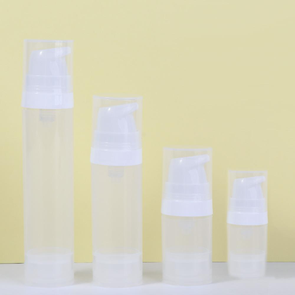 Cream Dispenser Airless Lotion Bottle Vacuum Pump Bottles Cosmetic Container Refillable Bottles