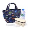COLORFUL CANDY STYLE Lunch Tote Bag, Lunch Bag, or Sub-Bag: Discover Explore Dinosaur Continent (Navy) ND400600