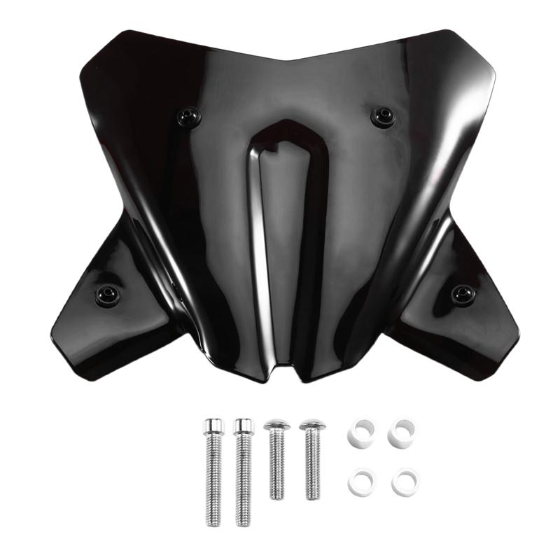 Ac29-Motorcycle Windshield Windscreen Visor Viser Sport Accessories Kit For 125 Duke 390Duke 125 DUKE 390DUKE 2024