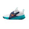 Nike Scarpe da ginnastica per bambini Team Hustle D 12 GS Summit White Energy Midnight-Navy Safety-Orange HF6279-107
