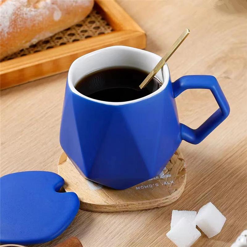 Water cup high value coffee cup household ceramic cup creative mug niche design sense