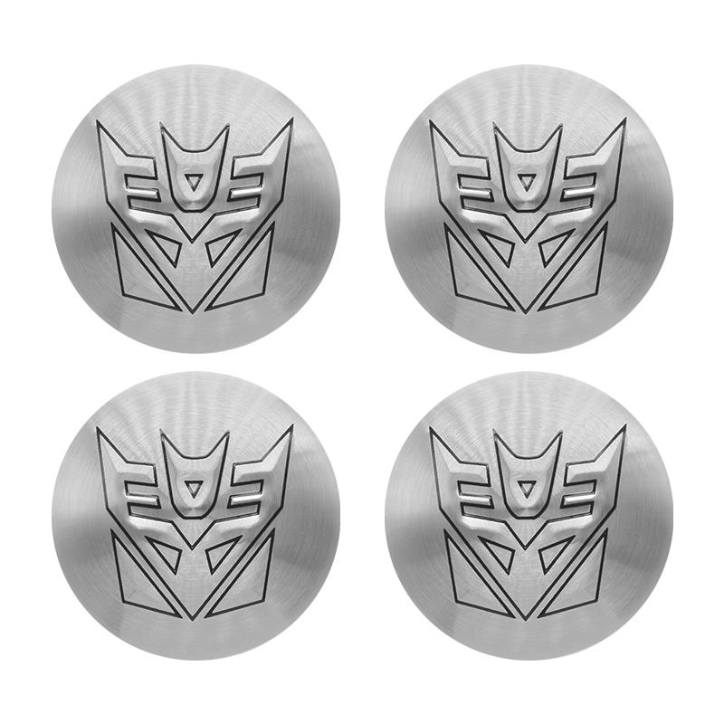 4pcs/set 56+60mm Autobot Emblem Car Wheel Center Cap Hub Covers Badge For HONDA TOYOTA BMW KIA Chevrolet FORD LEXUS