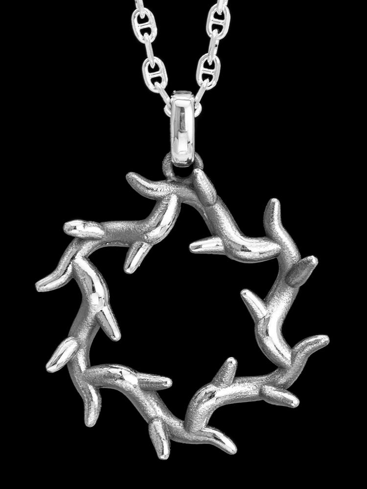 King Kroach Crown Of Thorns Star Pendant