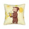 Pillow Cover Curious Georges  Novelty Pillow Case For Couch Sofa Bedroom Pillowcases