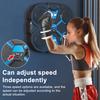 Máquina de Boxeo Musical Montada en la Pared Objetivo de Boxeo Compatible con Bluetooth con Modos de Contador de Golpes LED Entrenador Electrónico de Boxeo Ajustable Almohadilla de Golpeo