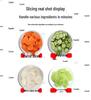 Multifunctional Stainless Steel Vegetable Dicer: Commercial-Grade Dicing, Shredding, and Slicing Machine for Large-Scale Canteen Use