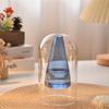 Double-Layer Irregular Glass Aroma Diffuser with Rattan Sticks
