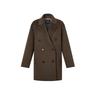 HAZZYS Women's Winter Wool & Cashmere Loose Mid-Length Coat ABSSH0CDX02