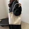 Woven Tote Classic Bags For Women With Comfortable Shoulder Straps For Daily Style