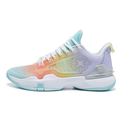 S Hydrogen 2 Hot Air Balloon Professional Low Top Basketball Shoes Men Sneakers Crystal-Purple Lake-Green Z323160104-2