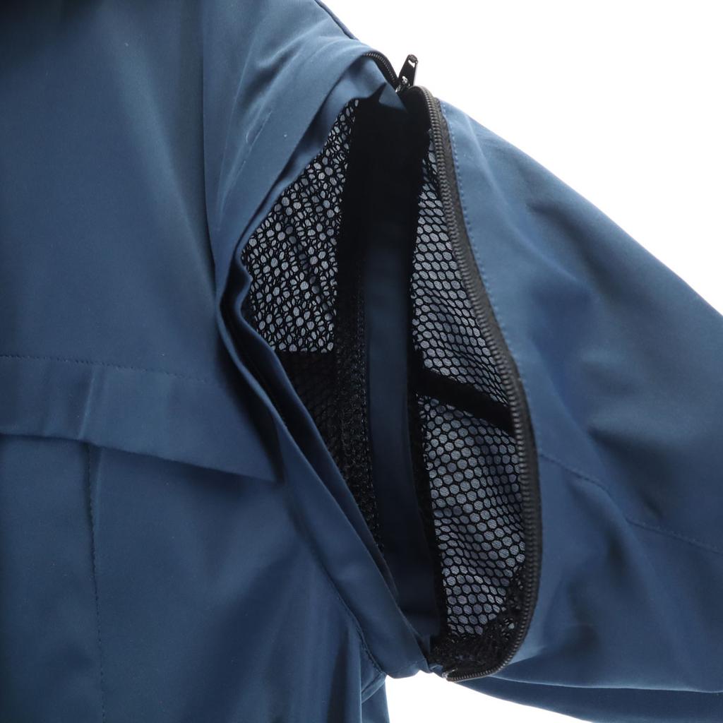 LIEBE DANSKIN Regenjacke L Marineblau System Kapuze, Netzfutter, 2-Wege Damen Gebraucht