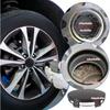 4 Pcs Hub Caps, 60Mm Wheel Center Caps Rim Hub Replacement Center Covers Universal ABS Snap In Wheel Center Hubcaps Plastic Polished Surface For Rims