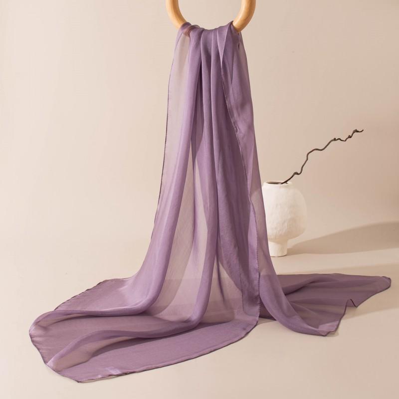 Long Silk Scarf Women Hand-painted Thin Shawl Versatile Elegant Fashion Accessory