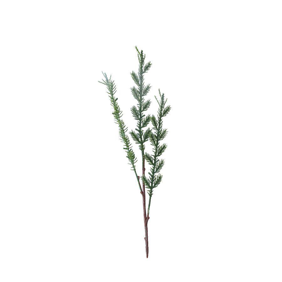 30cm Three-Pronged 3D Pine Needle Branch - Christmas Craft Decoration