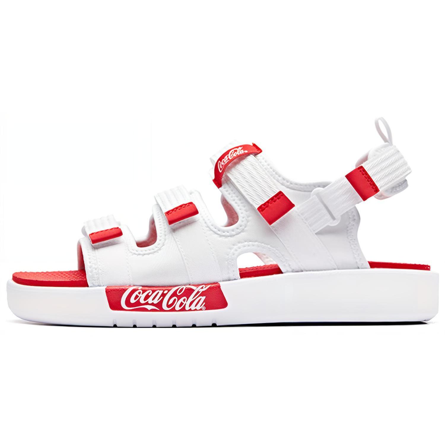 

ANTA Beach Sandals Men s White/Red 91926971-7 42