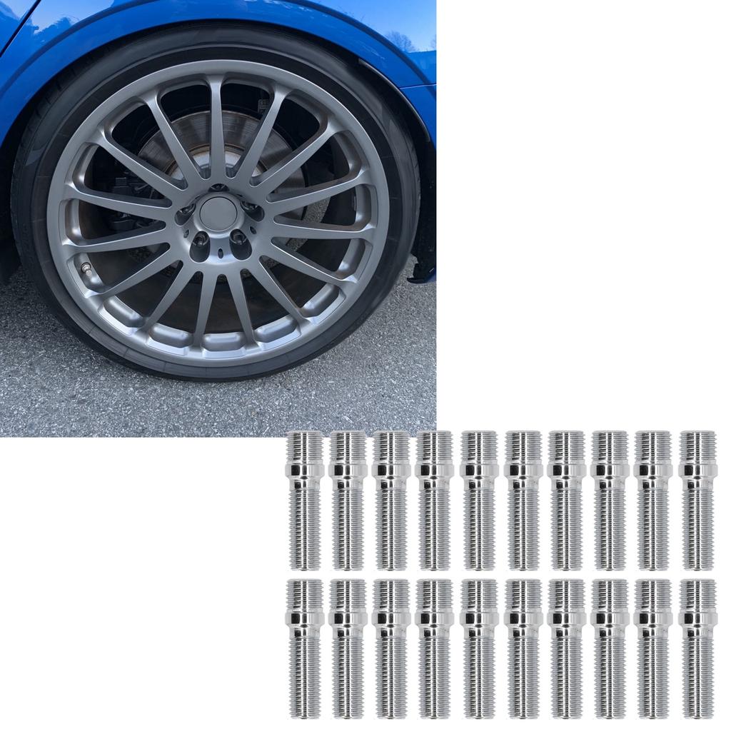 20 sztuk Śruba adaptera do konwersji szpilek koła Trzpień 32 mm dla S4 S5 S6 S7 S
