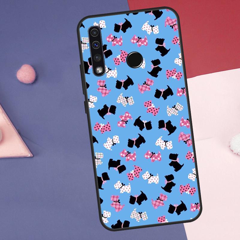 Scottish Terrier Dog Case For Huawei Nova 7i 8i 11i 12i 12s 9 10 SE Y73 Y90 Y70 Y72 Y61 Y91 P30 P40 Lite P60 Pro