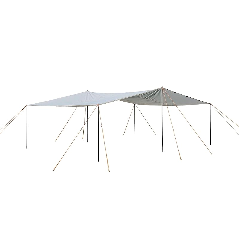 

Captain Stag (CAPTAIN) STAG) tarp big recta tarp UV [Size 600×400×H240cm] UV/PU processing CS Classic UA-1078 white
