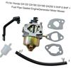 Carburetor Carb Fit for Honda GX120 GX160 GX168 GX200 5.5HP 6.5HP + Fuel Pipe Gasket EngineGenerator Motor Mower