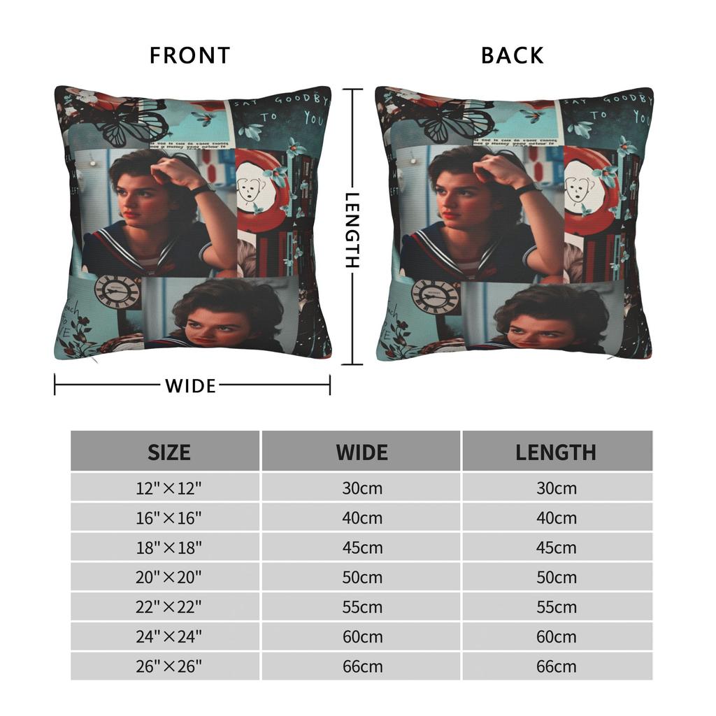 Steve Harrington Pillowcases  Vintage Pillow Case For Sofa Home Decor Comfy Pillow Cover