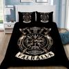 Viking Nordic Viking Mystical Symbol Duvet Cover Pillowcase Bedding Set Adult Boy Girl Bedroom Decoration Children Single Double