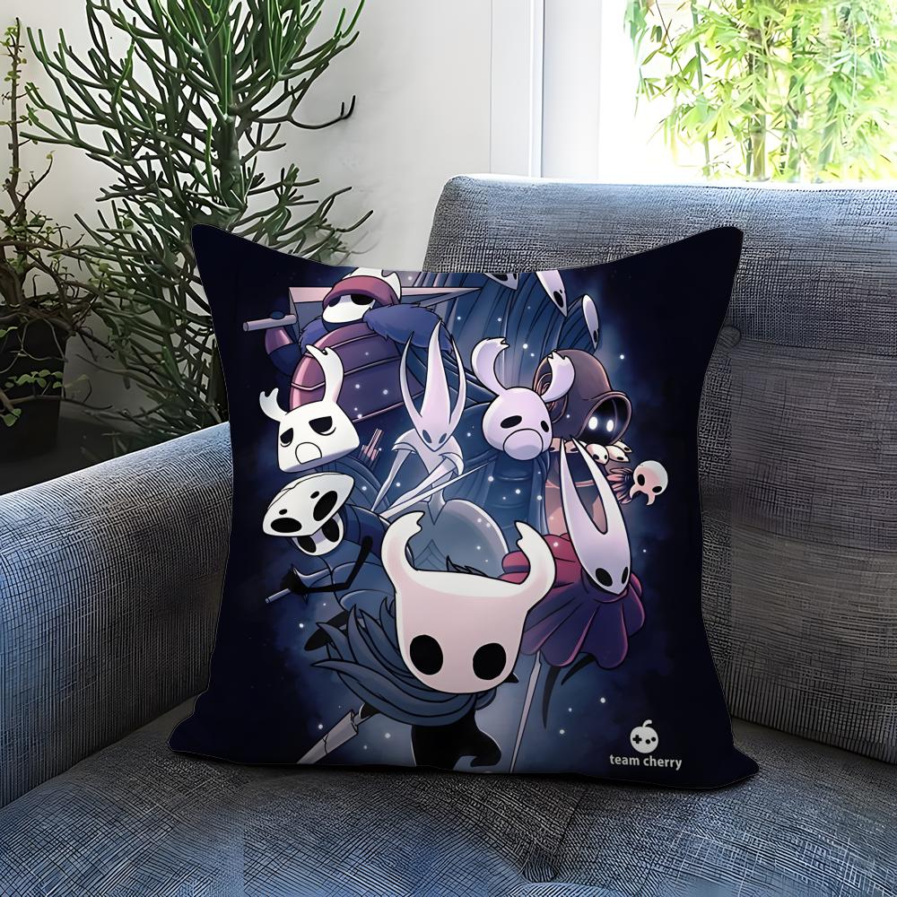 Oblíbená hra H-Hollow KnightS Povlak na polštář Pohodlný oboustranný povlak na polštář Ideální do auta, na pohovku, do ložnice a další