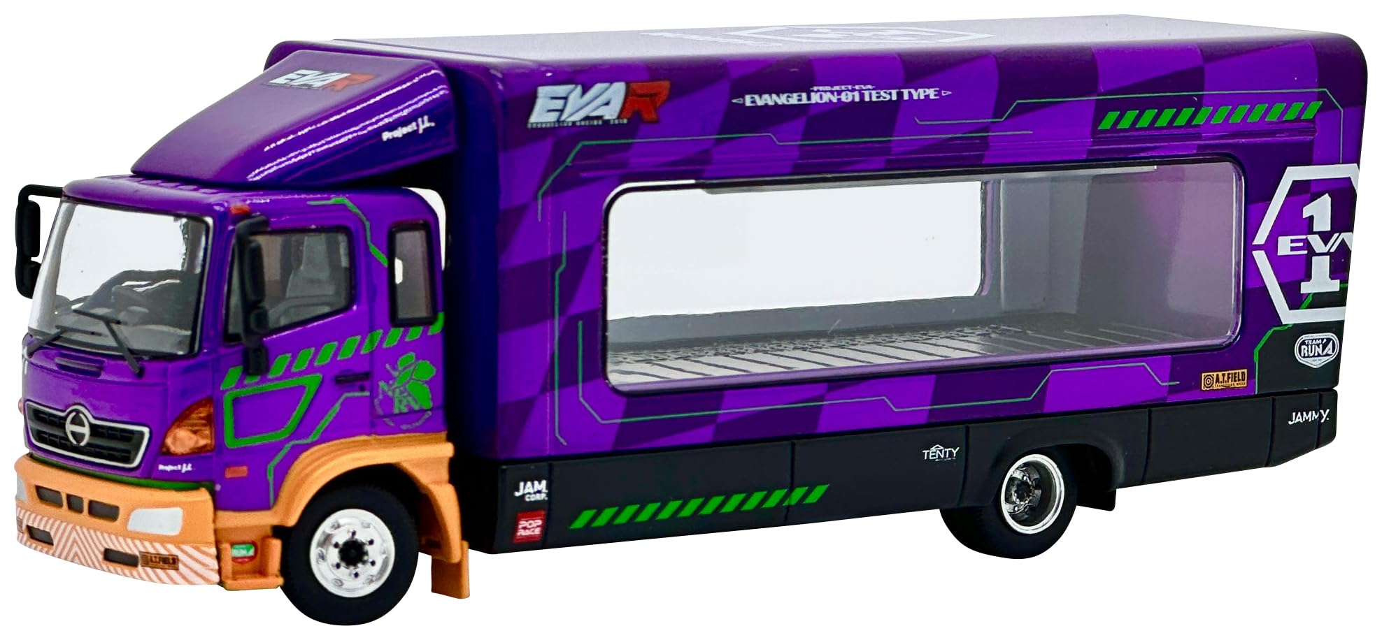 

POP RACE EVA RACING TRANS PORTER HINO 500 Готовый продукт 1/64 (ЕВА-01)