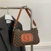 Lässige einfache Frühjahrsmode Schulter kleine quadratische Tasche Damen Trend Unterarmtasche Nischen-Design Umhängetasche